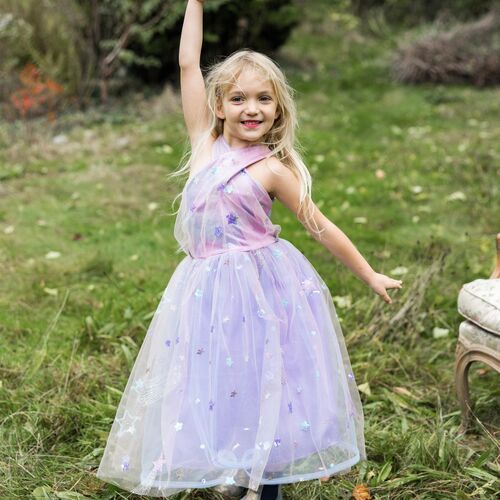 Sommerkleid Taylors Prinzessin Kleid Lila mit T�ll Kost�m S�ngerin f�r Kinder