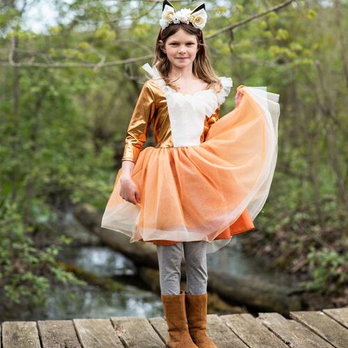 Fuchs Kostm Kleid Fanny Fox mit Haarreif fr Kinder