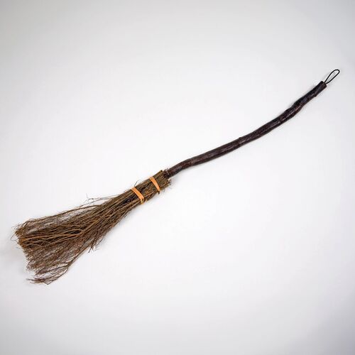 Hexenbesen 84 cm lang mit Reisig-Borsten Kost�m-Zubeh�r f�r Kinder