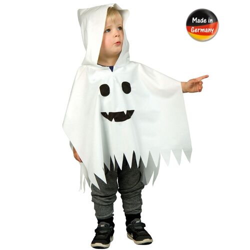 Halloween Kost�m Gespenst Kleiner Polter-Geist f�r Kinder