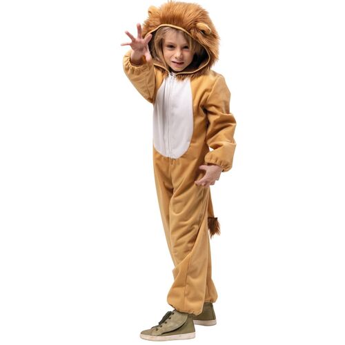 L�wen Kost�m Leo mit M�hne f�r Kinder