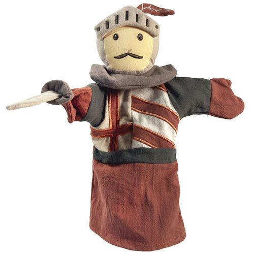 Handpuppe Ritter mit Schwert 26 cm Pl�schtier Puppen- und Kasperletheater