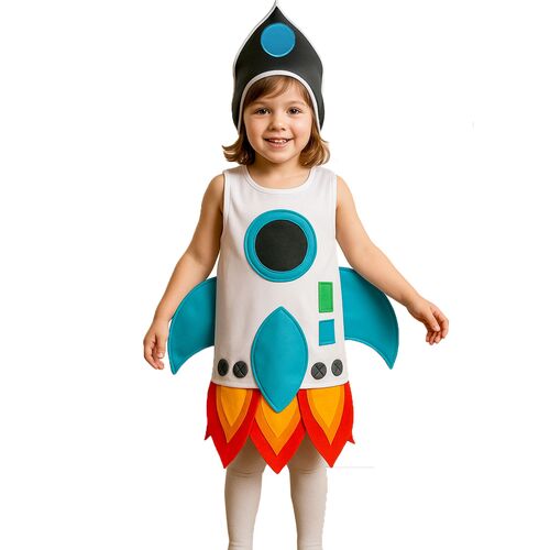 Raketen Kost�m Aero Space Weltraum f�r Kinder