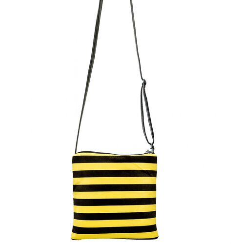 Bienen Handtasche Tier Tasche Schwarz Gelb gestreift f�r Damen