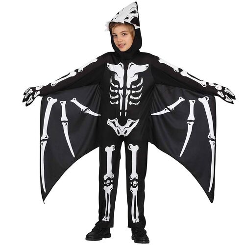 Flugsaurier Kost�m Halloween Dino-Skelett Pterodactylus Fl�gelfinger f�r Kinder