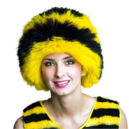 Bienen Per�cke Honigbiene Schwarz Gelb f�r Erwachsene