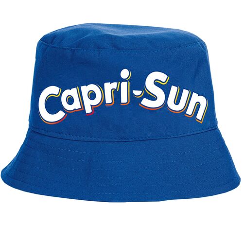 Capri Sun Fischerhut Blau KW 60 cm Lizenz-Hut f�r Erwachsene