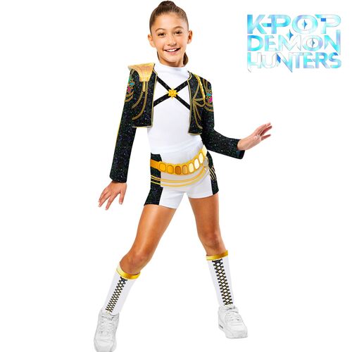 KPop Demon Hunters Kost�m Rumi Golden Deluxe f�r Kinder