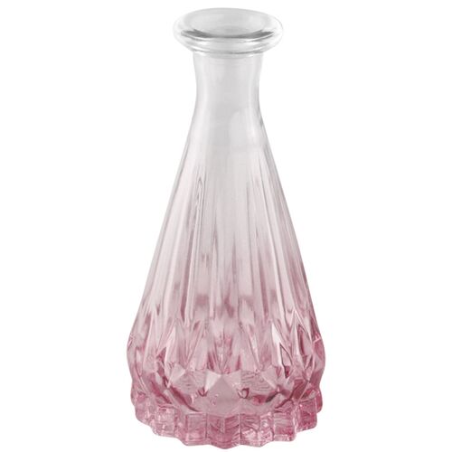 Mini Glasvase Alexandrin Blumenvase 10,7 cm Farbverlauf Rosa Tisch-Deko