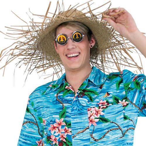 XXL Strohhut Tom Vogelscheuche 70 cm KW 58 cm Kost�m-Zubeh�r f�r Erwachsene