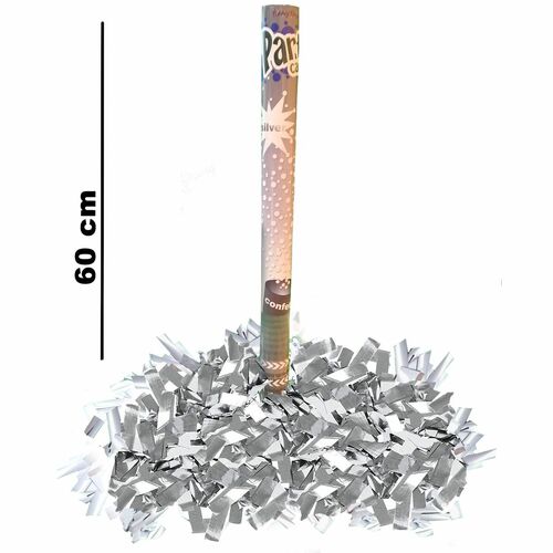 Konfettikanone 60 cm, Shooter in verschiedenen Farben