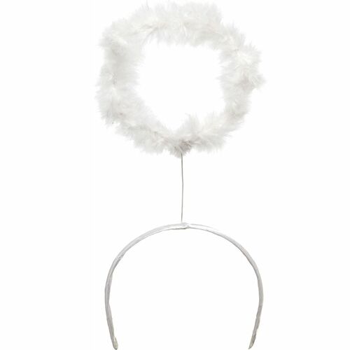 Heiligenschein wei� Kost�m-Zubeh�r