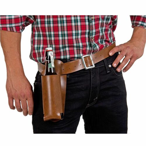 Bierflaschen G�rtel Holster mit Dosenhalter 130 cm lang M�nnertag JGA