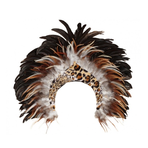 Haarreif Dschungel, Samba Federschmuck