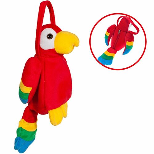 Papagei Handtasche Tasche bunter Vogel Kost�m-Zubeh�r