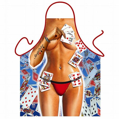 Grillsch�rze Strip Poker Girl