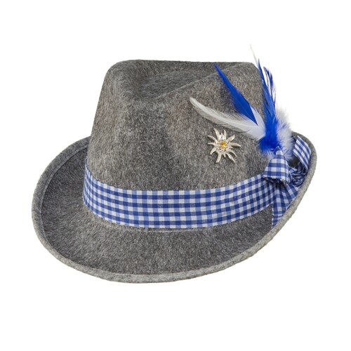 Bayernhut Moni blau Oktoberfest-Zubeh�r