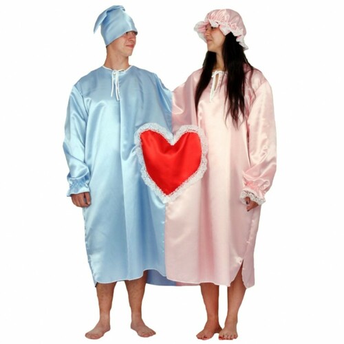 Partyspiel Schlafwandler-Paar inkl. Anleitung