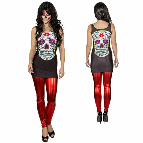 Halloween Kost�m La Catrina Kleid f�r Damen
