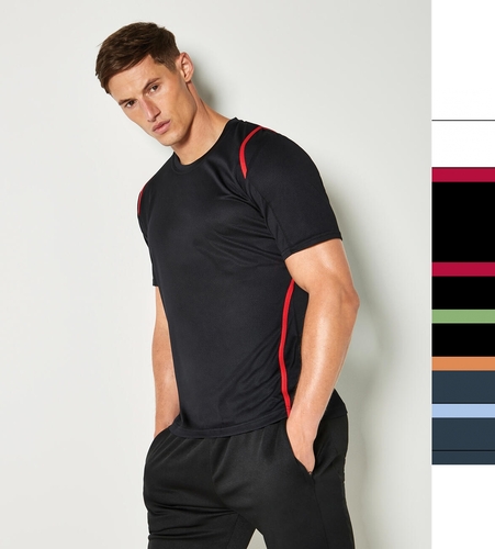 4er Pack Regular Fit Cooltex Contrast Tee