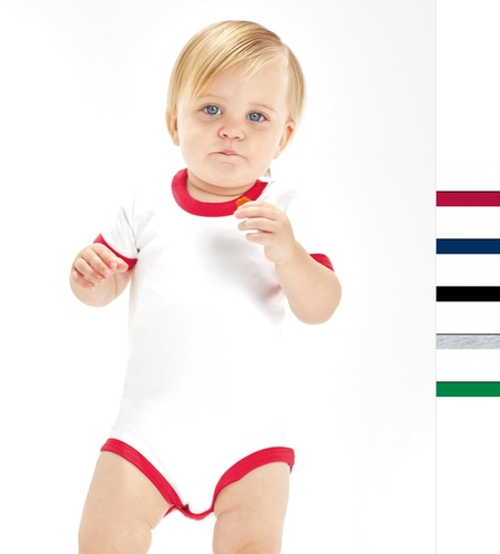 10er Pack Baby Ringer Bodysuit