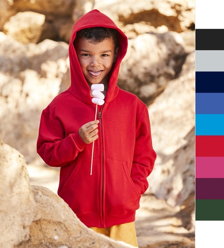 4er Pack Kids Classic Hooded Sweat Jacket