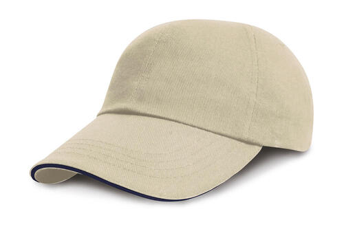 2er Pack Brushed Cotton Sandwich Cap 