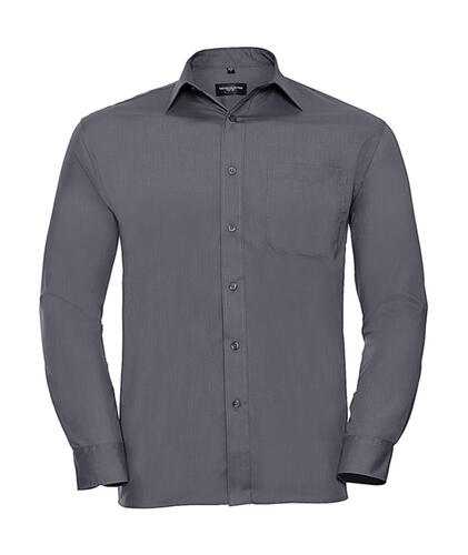 10er Pack Poplin Shirt LS 
