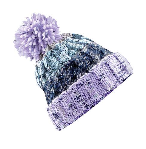 3er Pack Corkscrew Pom Pom Beanie 