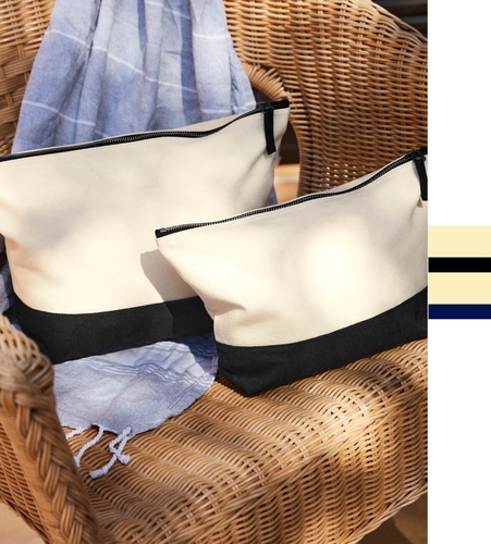 4er Pack Dipped Base Canvas Accessory Bag