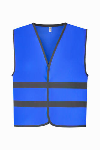 3er Pack Kids Fluo Reflective Border Waistcoat 