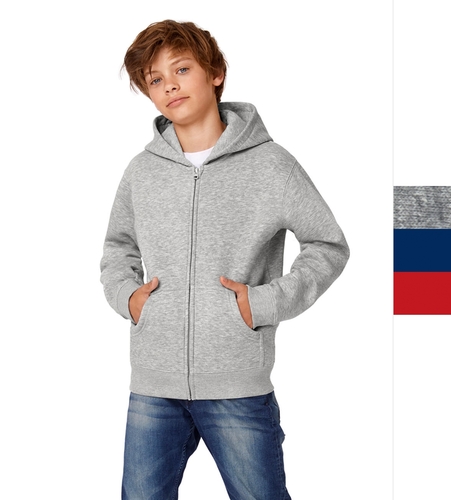 10er Pack Hooded Full Zip/kids Sweat