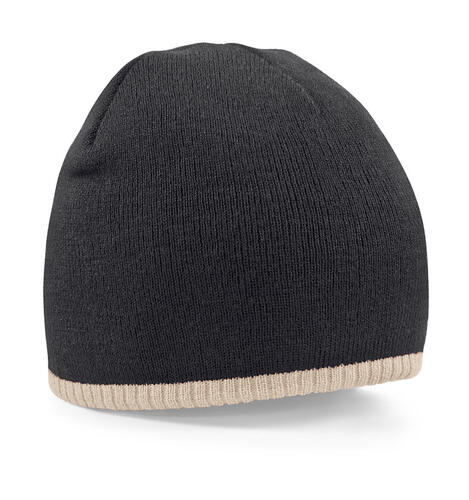 10er Pack Two-Tone Beanie Knitted Hat 