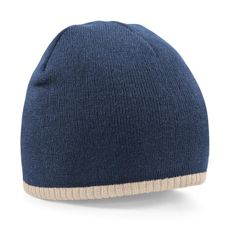 10er Pack Two-Tone Beanie Knitted Hat 