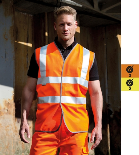 Result Safe Guard Sicherheitsweste Safety High-Viz Reflektionsstreifen 3M R021X