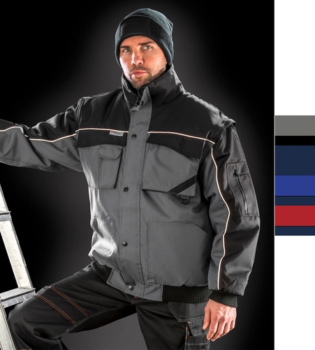 ResultHerren Workwear Jacke diverse Taschen Heavy Duty R071X NEU