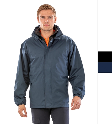 Result 3-in-1 Jacke mit gestepptem Bodywarmer R215X wind- u. wasserdicht Kapuze