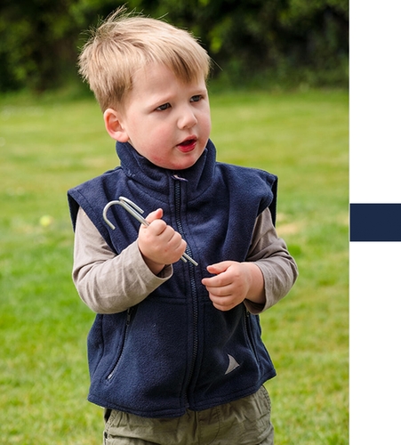 Result Kinder Fleece Bodywarmer Weste von 3-14 Jahren R037J/Y NEU
