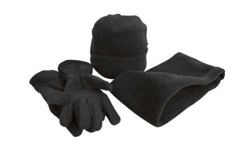 Result Accessory Set M�tze, Schal und Handschuh R040X Antipiiling Fleece NEU 