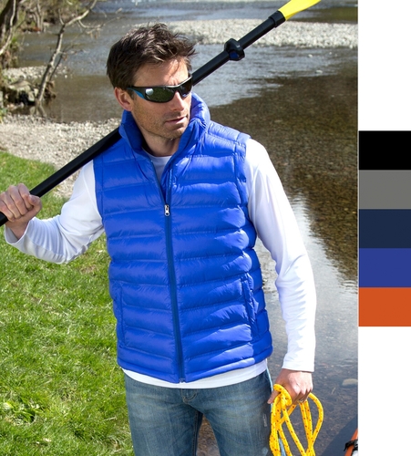 Result Herren Weste winddicht gefttert Ice Bird Padded Gilet R193M NEU