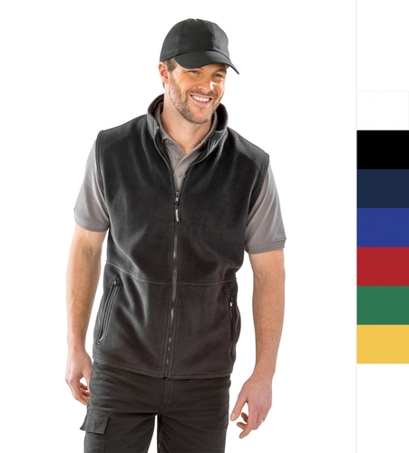 Result Herren Damen Fleeceweste Fleece Bodywarmer R037X NEU