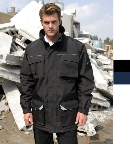 Result Herren wasserdichte Work-Guard Sabre Long Coat Arbeitsjacke R301X NEU