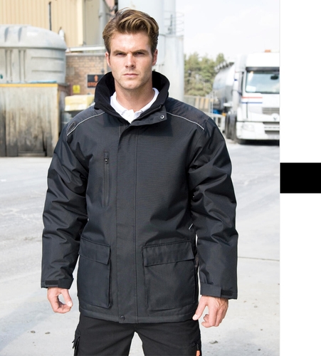 Result Work-Guard Work-Guard Vostex Long Coat R305X Herren Jacke Regenjacke NEU