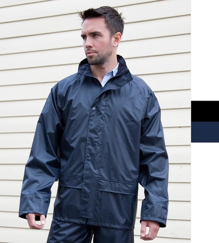 Result Herren Regenjacke versiegelte Nhte wasserdicht StormDri R227X NEU