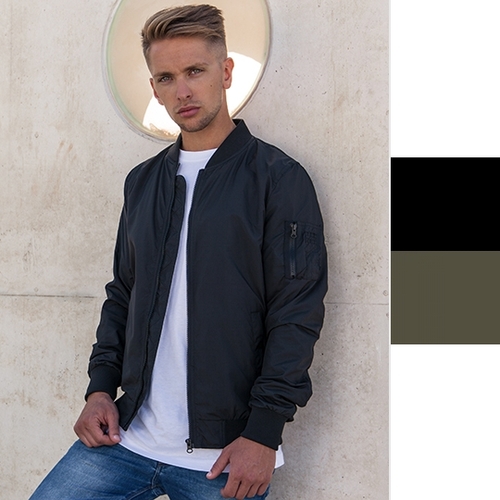 Nylon Bomber Jacket