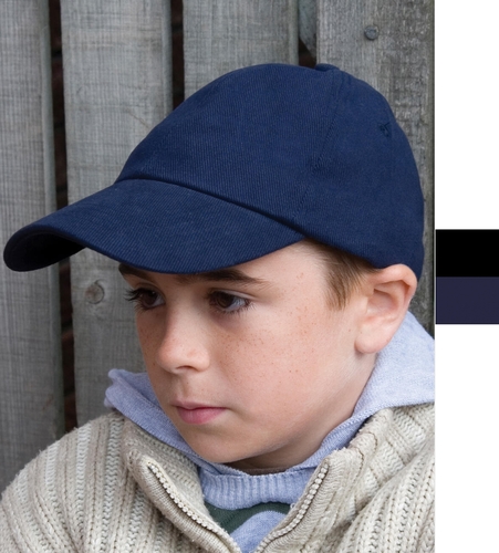 Result Caps Kids Brushed Cotton Cap RC024J