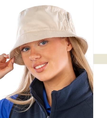 Result Caps Sportlicher Hut mit Netzeinsatz Baumwolle bedruckbar RC045X NEU