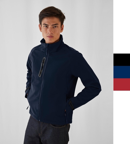 B&C Herren Softshelljacke wasserdicht Technical Jacket X-Lite JM951 NEU