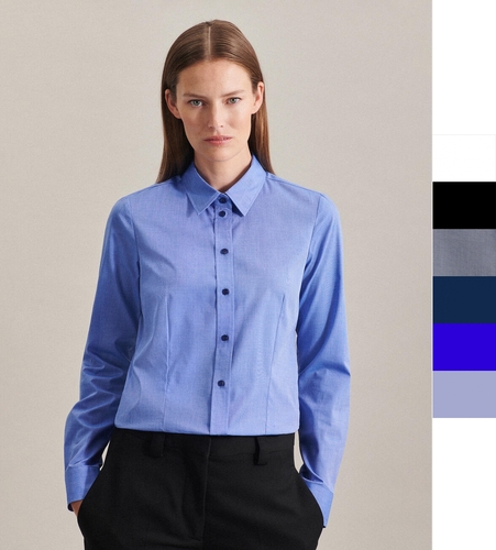 Seidensticker Damen Premium Bluse b�gelfrei Baumwolle Fashion LA 080604 NEU