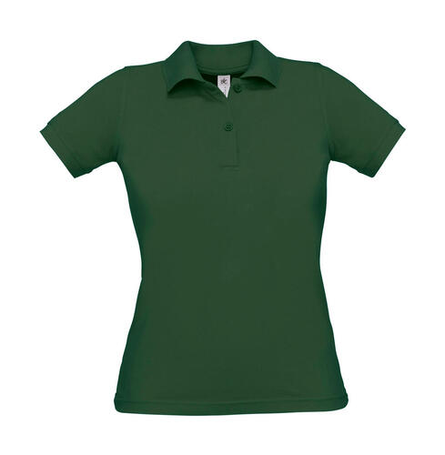 B&C Damen figurbetontes Poloshirt Baumwolle Safran Polo PW455 NEU 